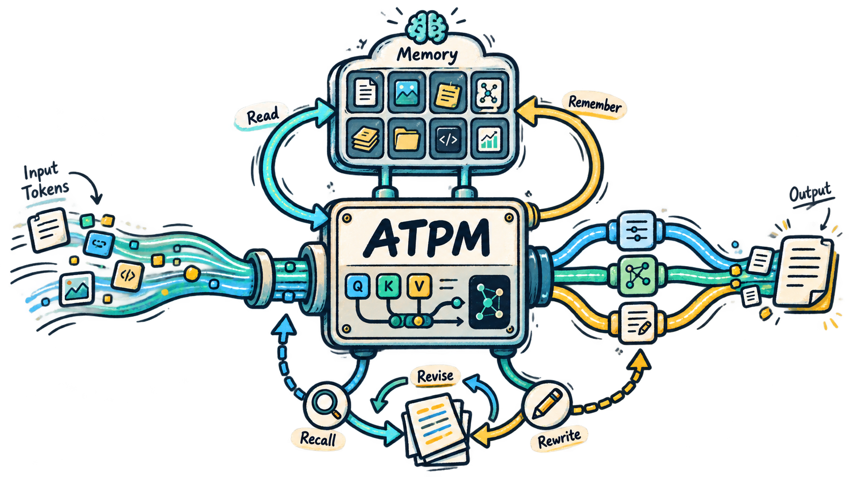 ATPM 连续神经记忆系统结构图